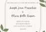 create a personalized invitation and rsvp card